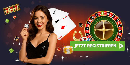 Live Casino angebote bei Bahigo mit Roulette Karten Chips und weiblicher Spielerin
